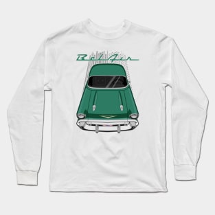 Chevrolet Bel Air 1957 - sherwood green Long Sleeve T-Shirt